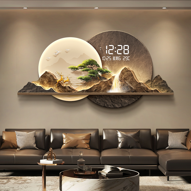 Nordic Modern Wall Watch Digit - Luxury Watch Wall Clock 评论和价格