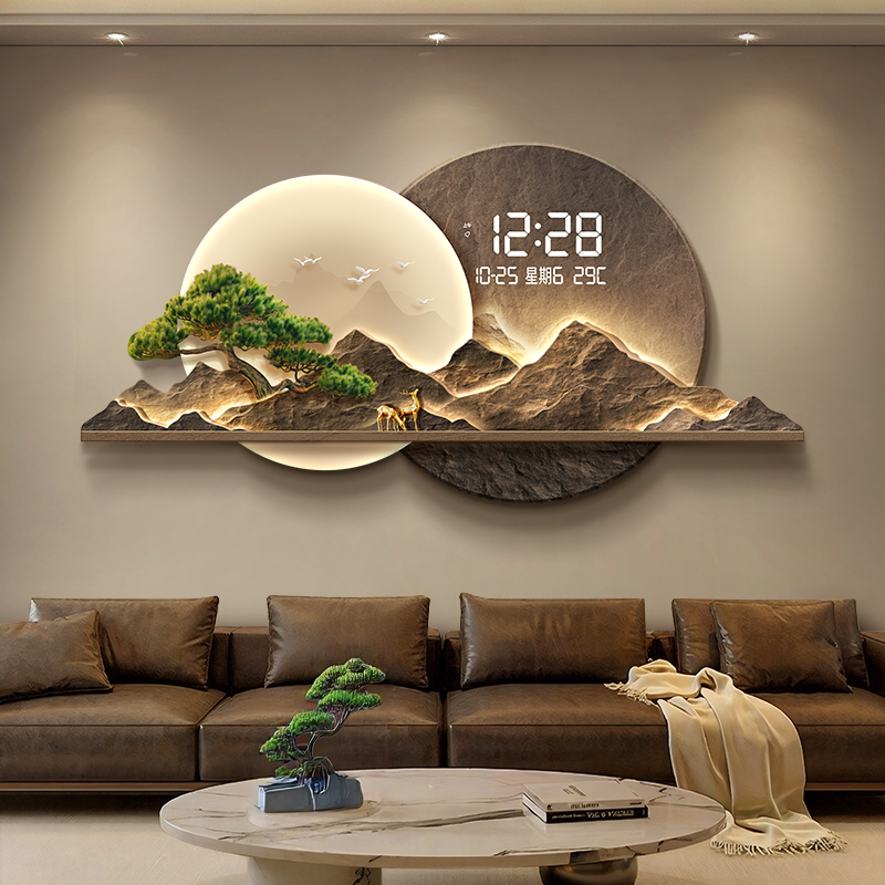 Nordic Modern Wall Watch Digit - Luxury Watch Wall Clock 评论和价格