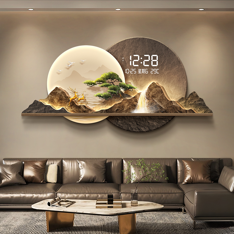Nordic Modern Wall Watch Digit - Luxury Watch Wall Clock 评论和价格