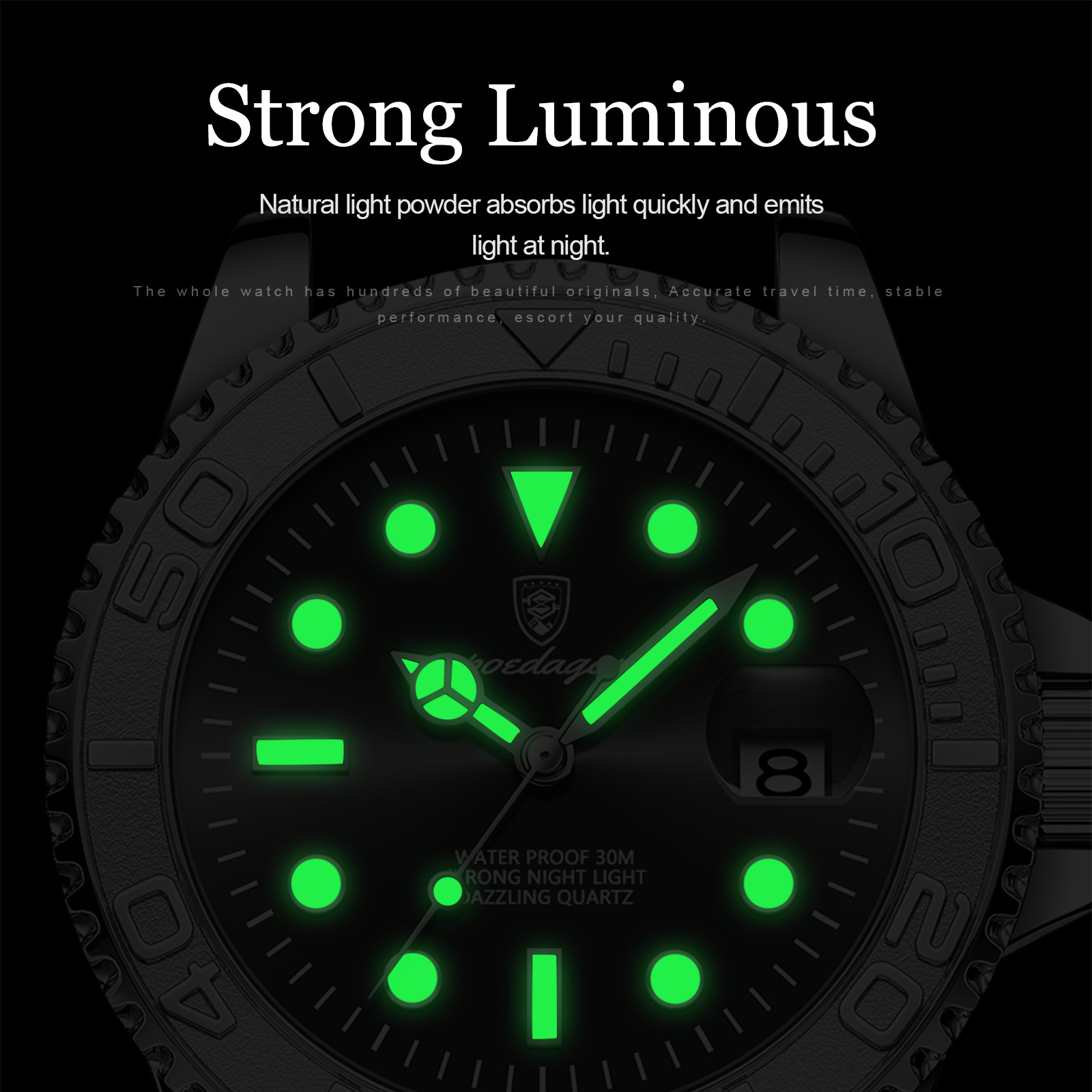 POEDAGAR Top Luxury Man Watch  - Luxury Watch Hublot 评论和价格