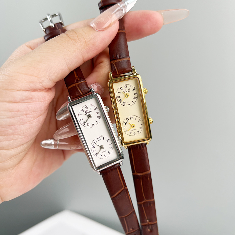 CQ549 New Leisure Creative Dua - Luxury Watch Square 评论和价格