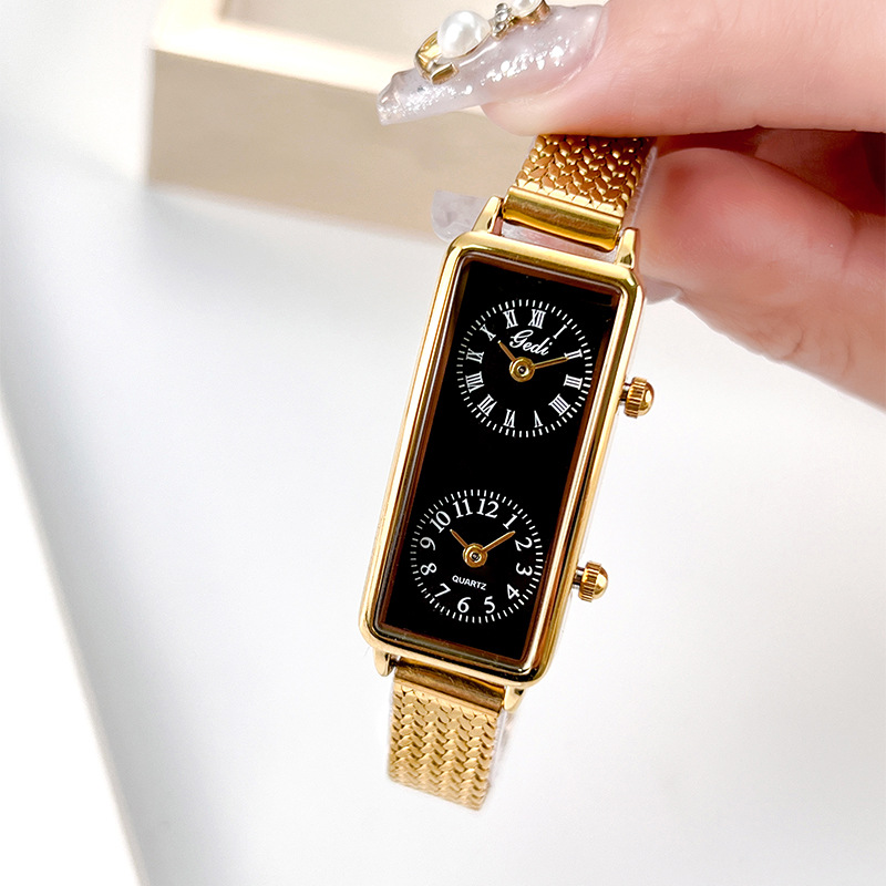 CQ549 New Leisure Creative Dua - Luxury Watch Square 评论和价格