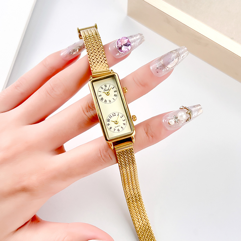 CQ549 New Leisure Creative Dua - Luxury Watch Square 评论和价格