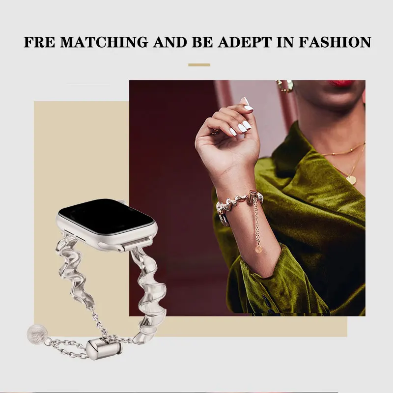 Jewelry Strap for Apple Watch  - Luxury Watch Apple Bands 评论和价格