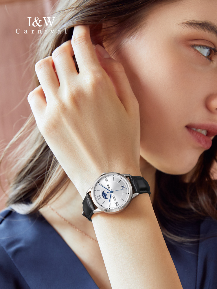 Switzerland Brand I&W New Moon - Sapphire Crystal Display 评论和价格