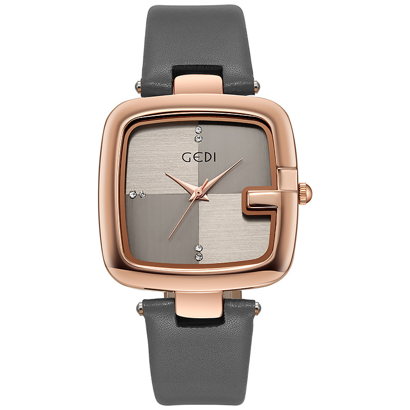 Fashion Gedi Top Brand Light L - Luxury Watch Square 评论和价格