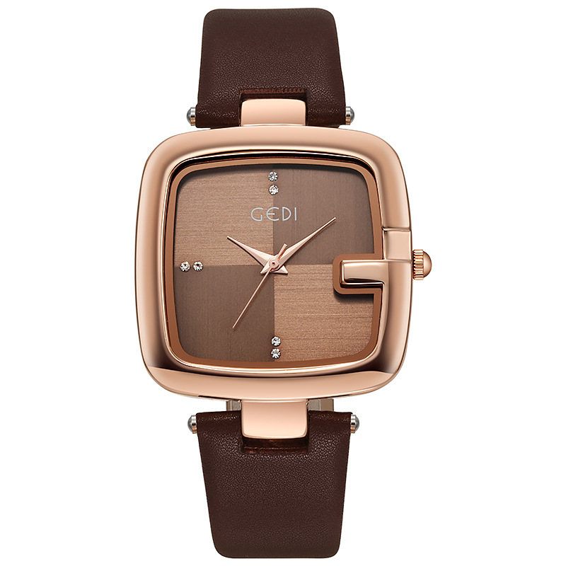 Fashion Gedi Top Brand Light L - Luxury Watch Square 评论和价格