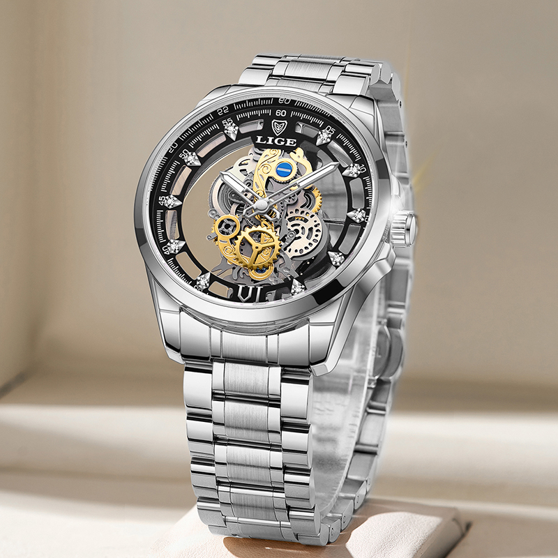 LIGE Fashion Top Luxury Men's  - Luxury Watch Investment 评论和价格