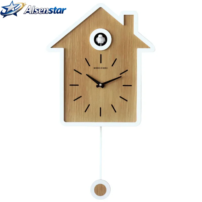 Modern Cuckoo Clock Pendulum W - Luxury Watch Wall Clock 评论和价格