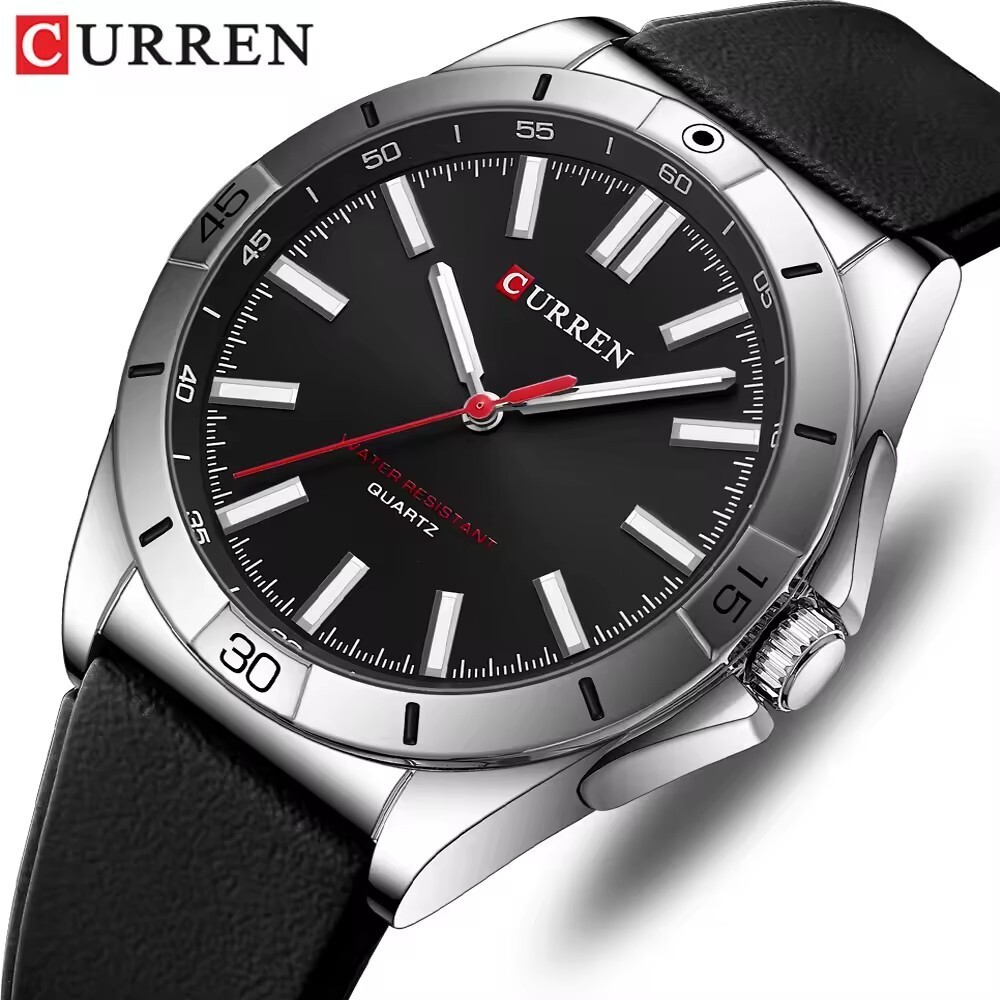 CURREN 8449 Original New Fashi - Luxury Watch Apple 评论和价格