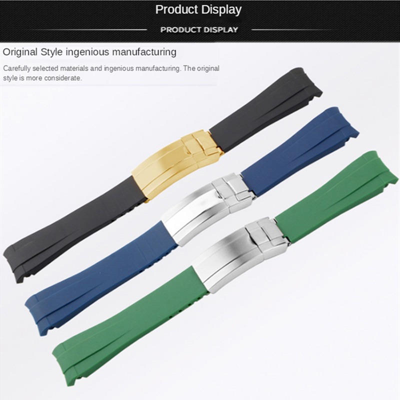 Rubber Watch For Rolex Black G - Luxury Watch Cheap 评论和价格