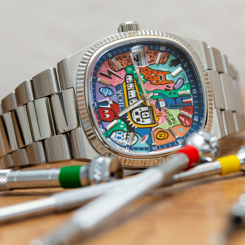 Square retro watch for men lig - Luxury Watch Low Price 评论和价格