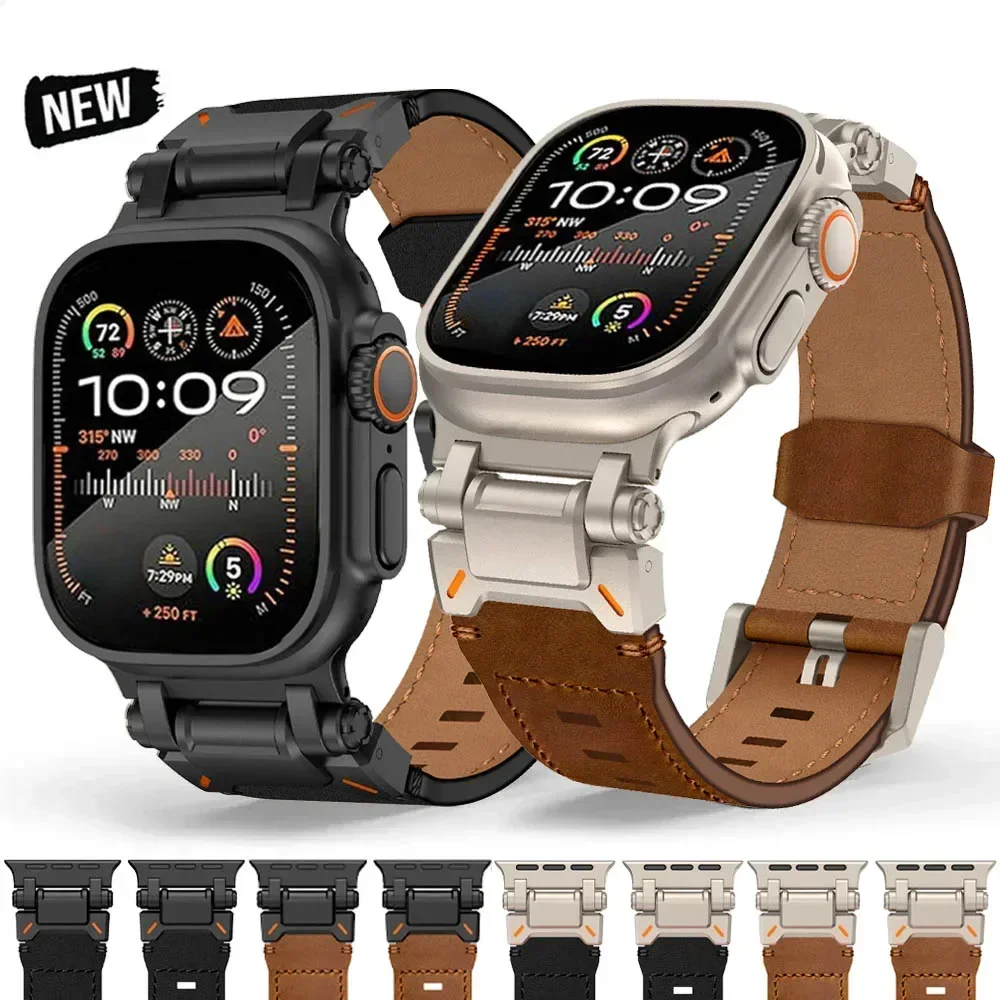 Leather Strap for Apple Watch  - Luxury Watch Apple Bands 评论和价格