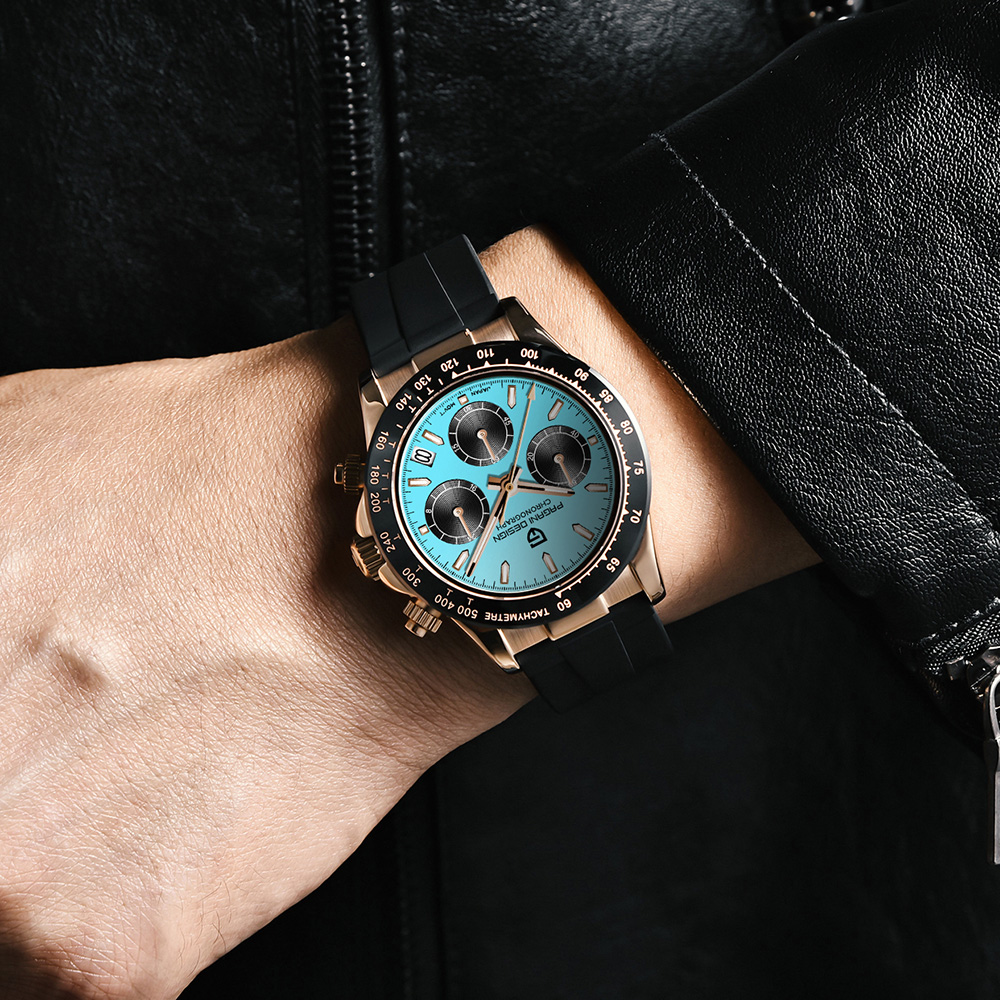PAGANI DESIGN Mens Stop Watch  - Sapphire Crystal Display 评论和价格