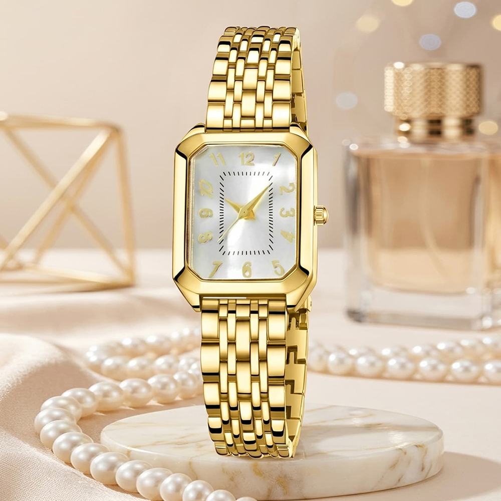 1Pcs Unisex Jewelry Watch Wome - Luxury Watch Square 评论和价格
