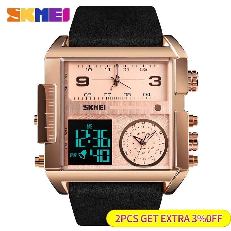 SKMEI Mens Quartz Movement Wat - Luxury Watch Low Price 评论和价格