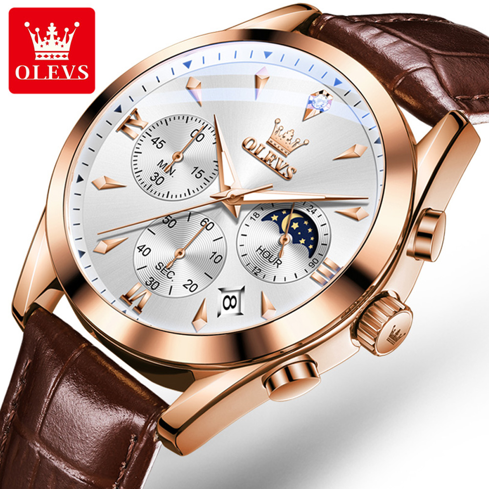 OLEVS Brand New Fashion Quartz - Luxury Watch Investment 评论和价格