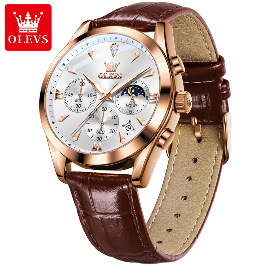 OLEVS Brand New Fashion Quartz - Luxury Watch Investment 评论和价格