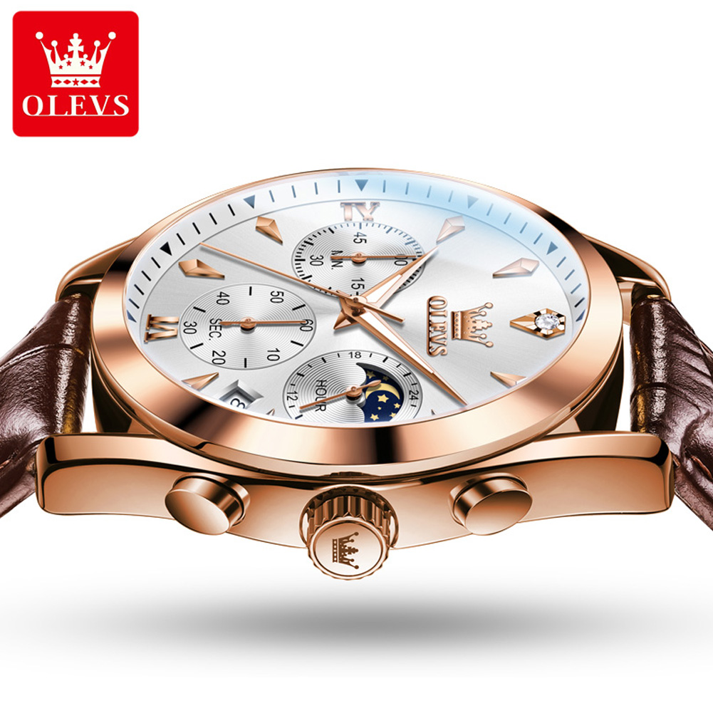 OLEVS Brand New Fashion Quartz - Luxury Watch Investment 评论和价格