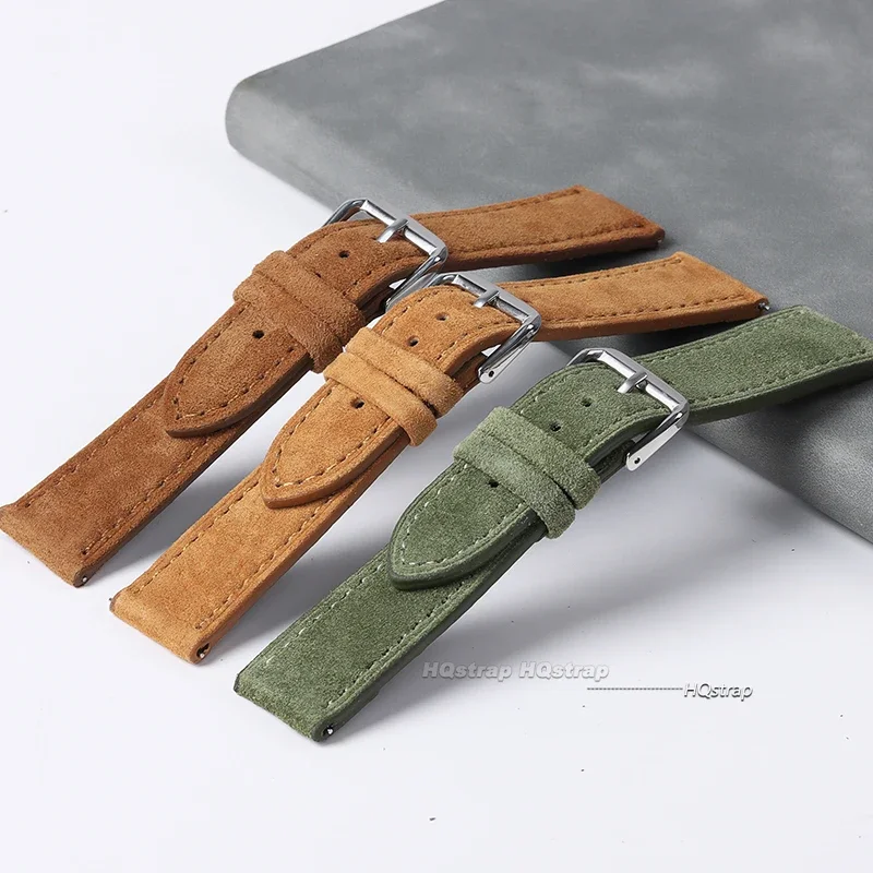 Suede Genuine Leather Watchban - Luxury Watch Jaeger Lecoultre 评论和价格