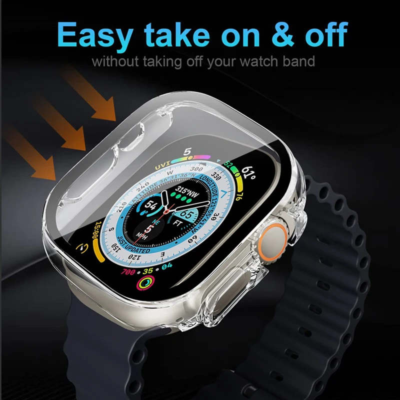 Glass+case For Apple Watch Ult - Luxury Watch Apple Bands 评论和价格