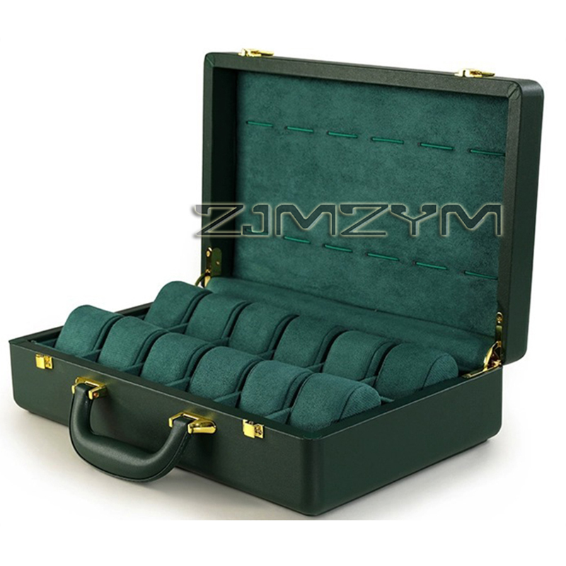 12 Slots Watch Box Mens Watche - Luxury Watch Box 评论和价格