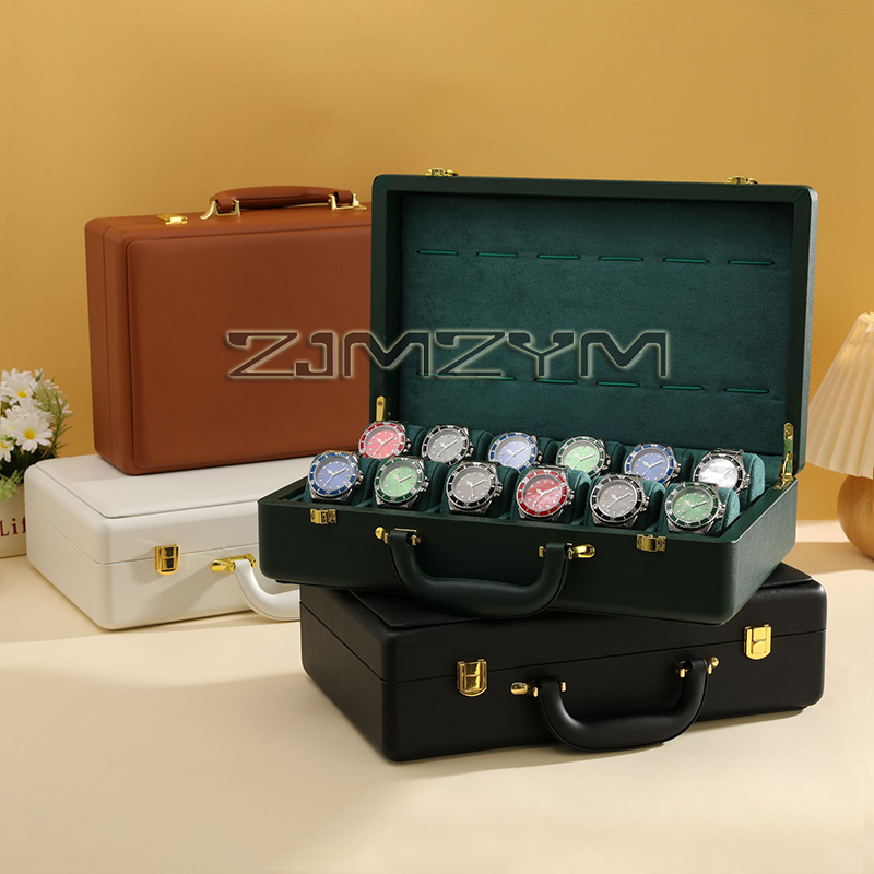 12 Slots Watch Box Mens Watche - Luxury Watch Box 评论和价格