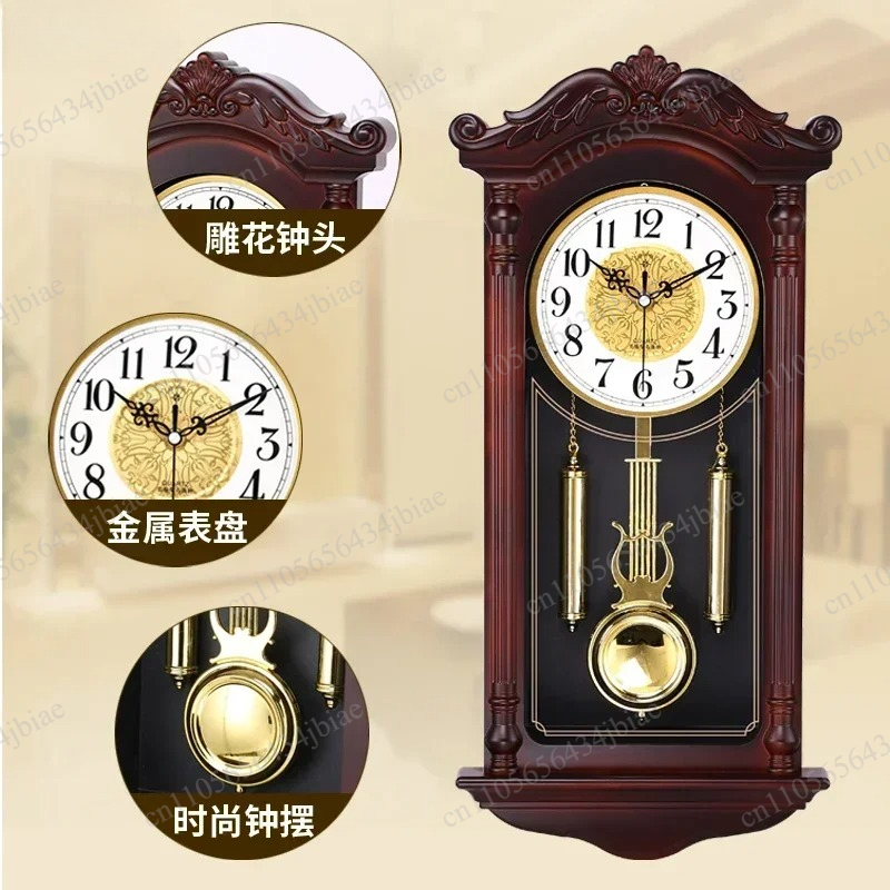 Silent Swing Wall Watches Vint - Luxury Watch Wall Clock 评论和价格