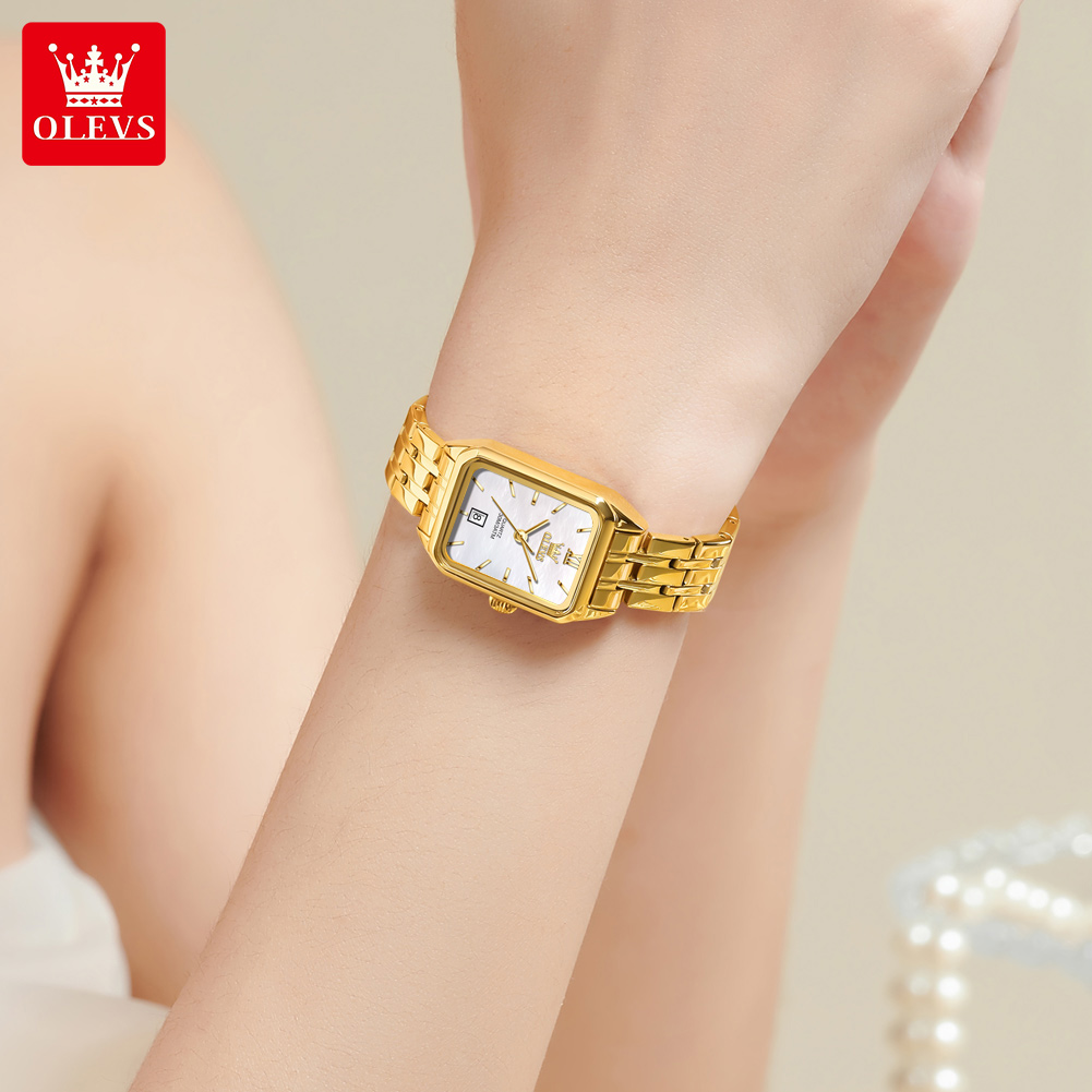 OLEVS 5616 New Quartz Watch fo - Luxury Watch Square 评论和价格